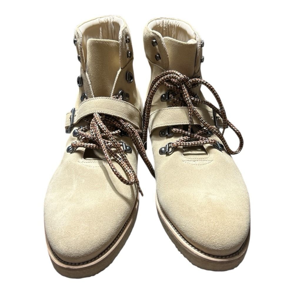 Lucent Los Angeles‎ The Yosemite Hiking Boot Tan Suede Calf Leather US 13 - Picture 3 of 7